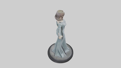Judy Garland statue model VR / AR / low-poly