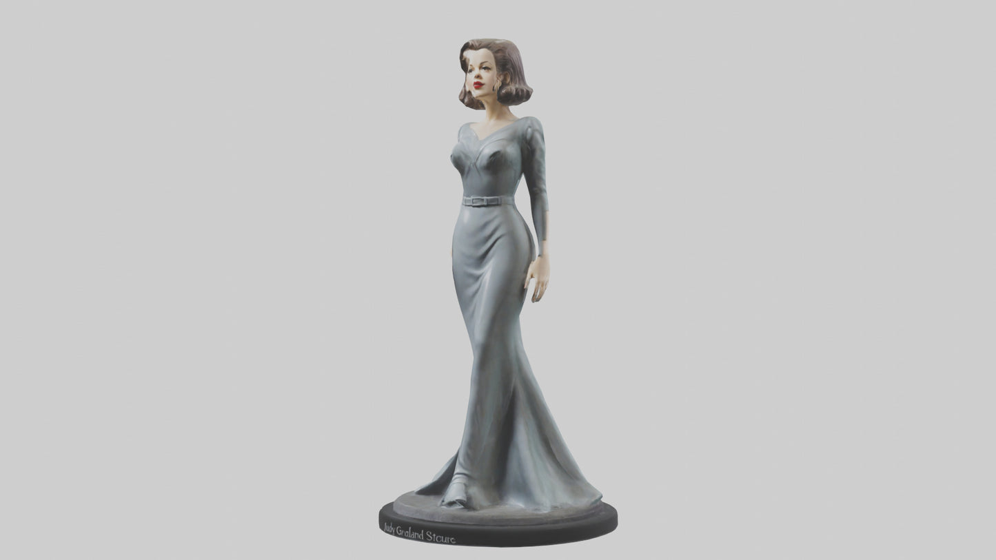 Judy Garland statue model VR / AR / low-poly