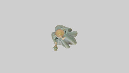 Julie Andrews statue model VR / AR / low-poly