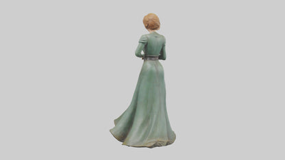 Julie Andrews statue model VR / AR / low-poly
