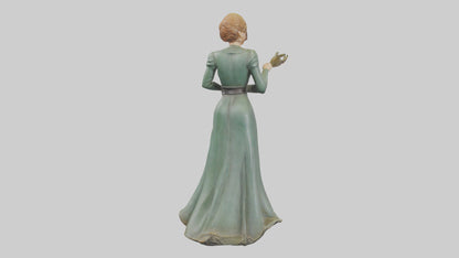 Julie Andrews statue model VR / AR / low-poly