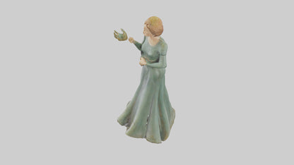 Julie Andrews statue model VR / AR / low-poly