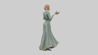 Julie Andrews statue model VR / AR / low-poly