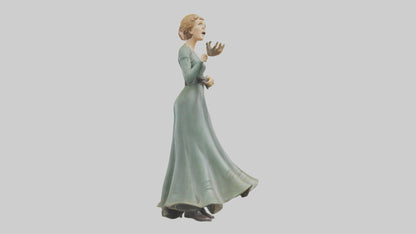 Julie Andrews statue model VR / AR / low-poly