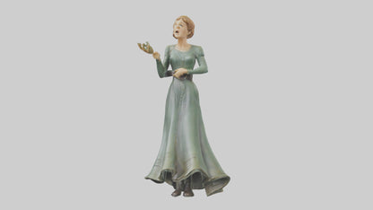Julie Andrews statue model VR / AR / low-poly