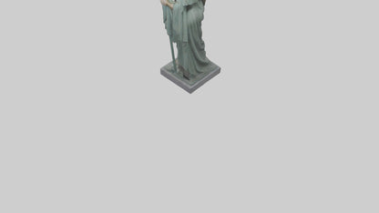 Juno statue model VR / AR / low-poly
