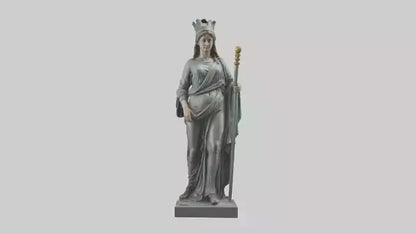 Juno statue model VR / AR / low-poly