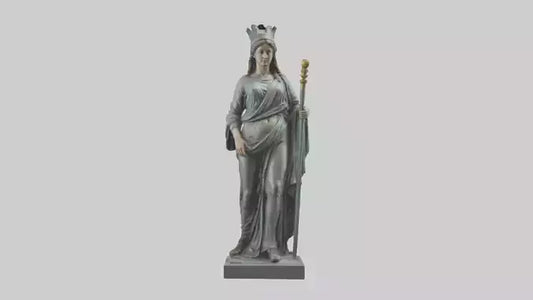Juno statue model VR / AR / low-poly