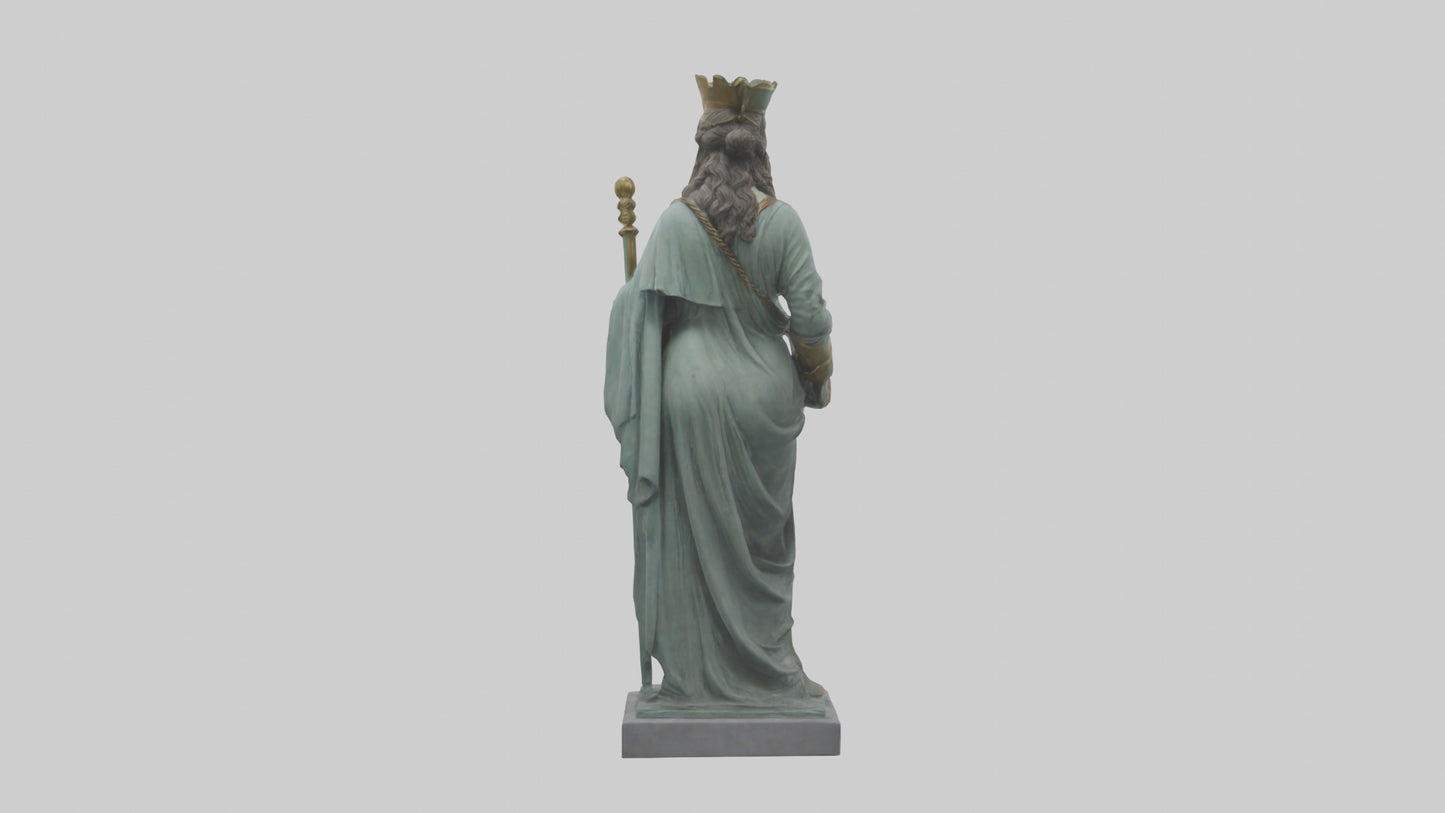 Juno statue model VR / AR / low-poly