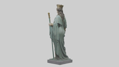 Juno statue model VR / AR / low-poly