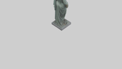 Juno statue model VR / AR / low-poly