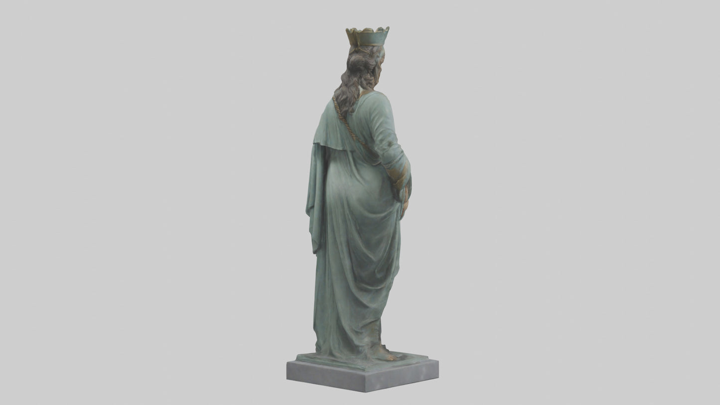 Juno statue model VR / AR / low-poly