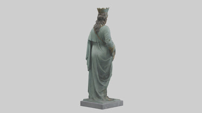 Juno statue model VR / AR / low-poly