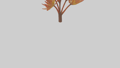 Kangaroo Mouse hopping model VR / AR / low-poly