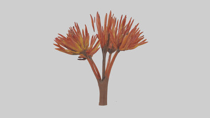 Kangaroo Mouse hopping model VR / AR / low-poly