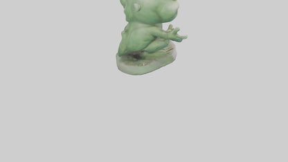 3D model Kappa statue model VR / AR / low-poly