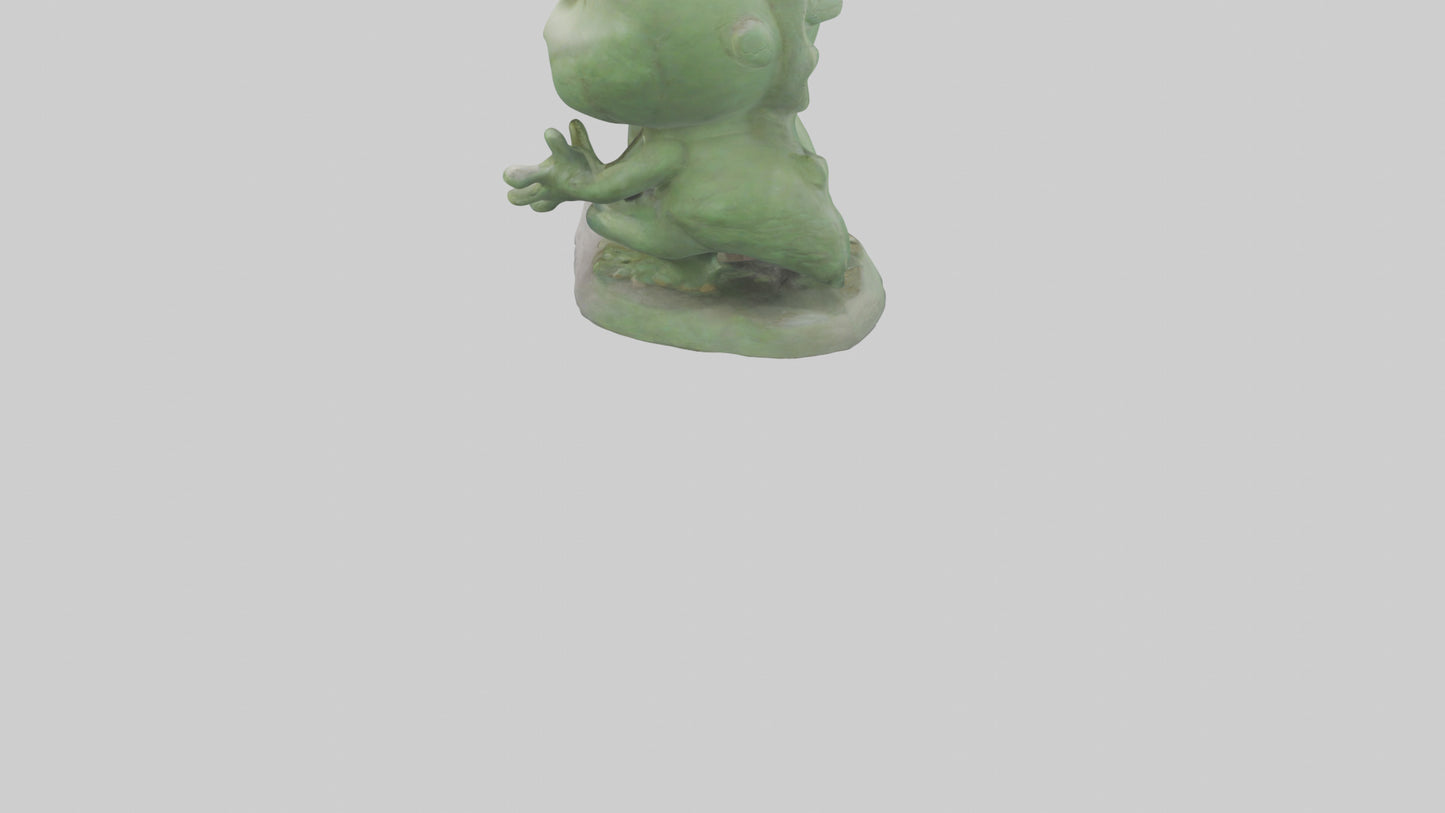3D model Kappa statue model VR / AR / low-poly