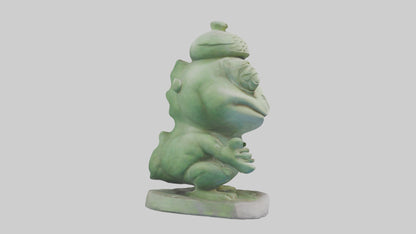 3D model Kappa statue model VR / AR / low-poly