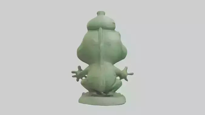3D model Kappa statue model VR / AR / low-poly