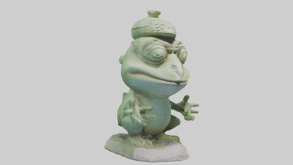 3D model Kappa statue model VR / AR / low-poly