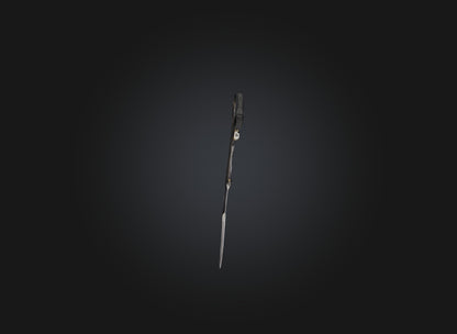 3D model karambit knife VR / AR / low-poly