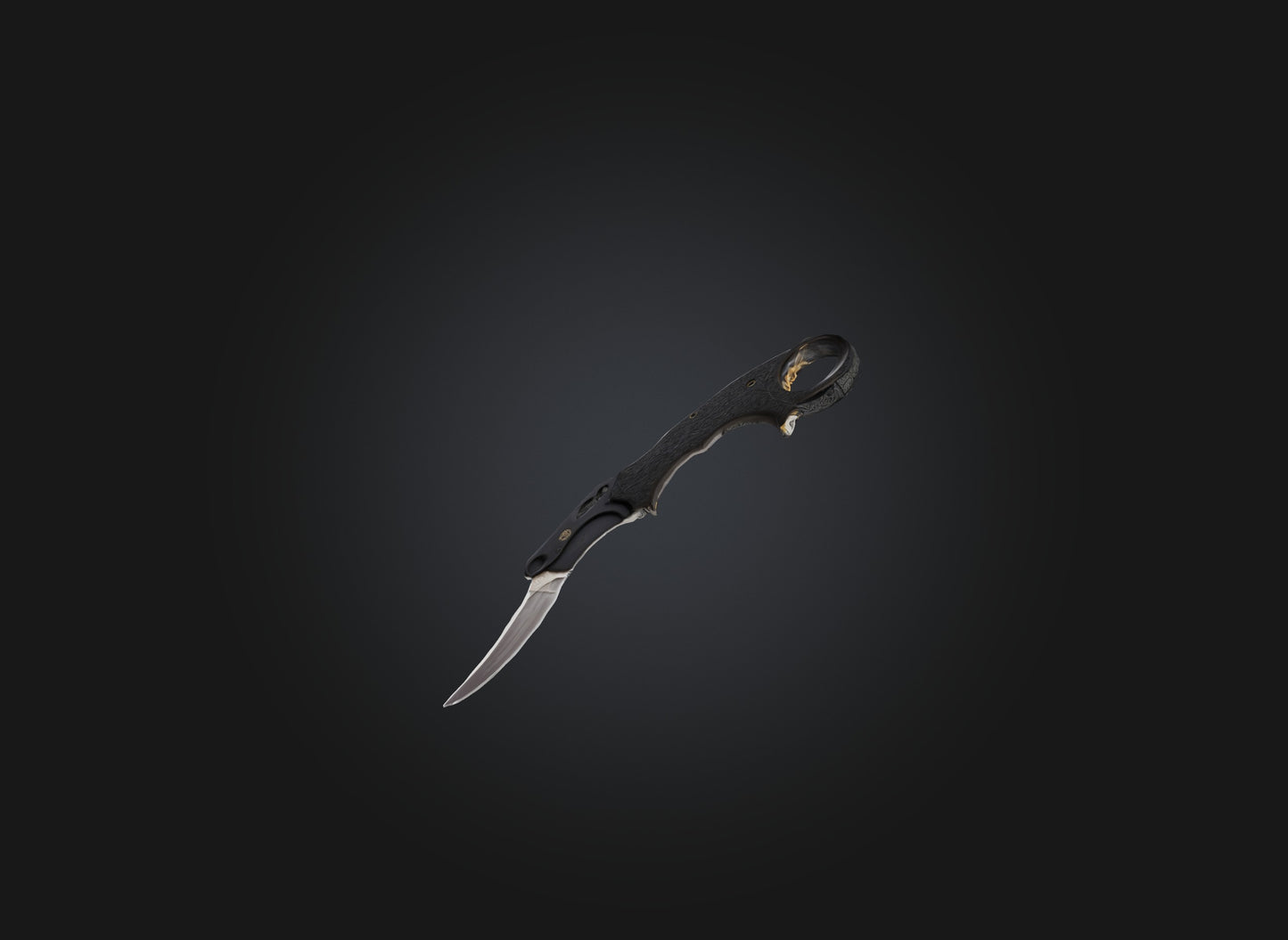 3D model karambit knife VR / AR / low-poly