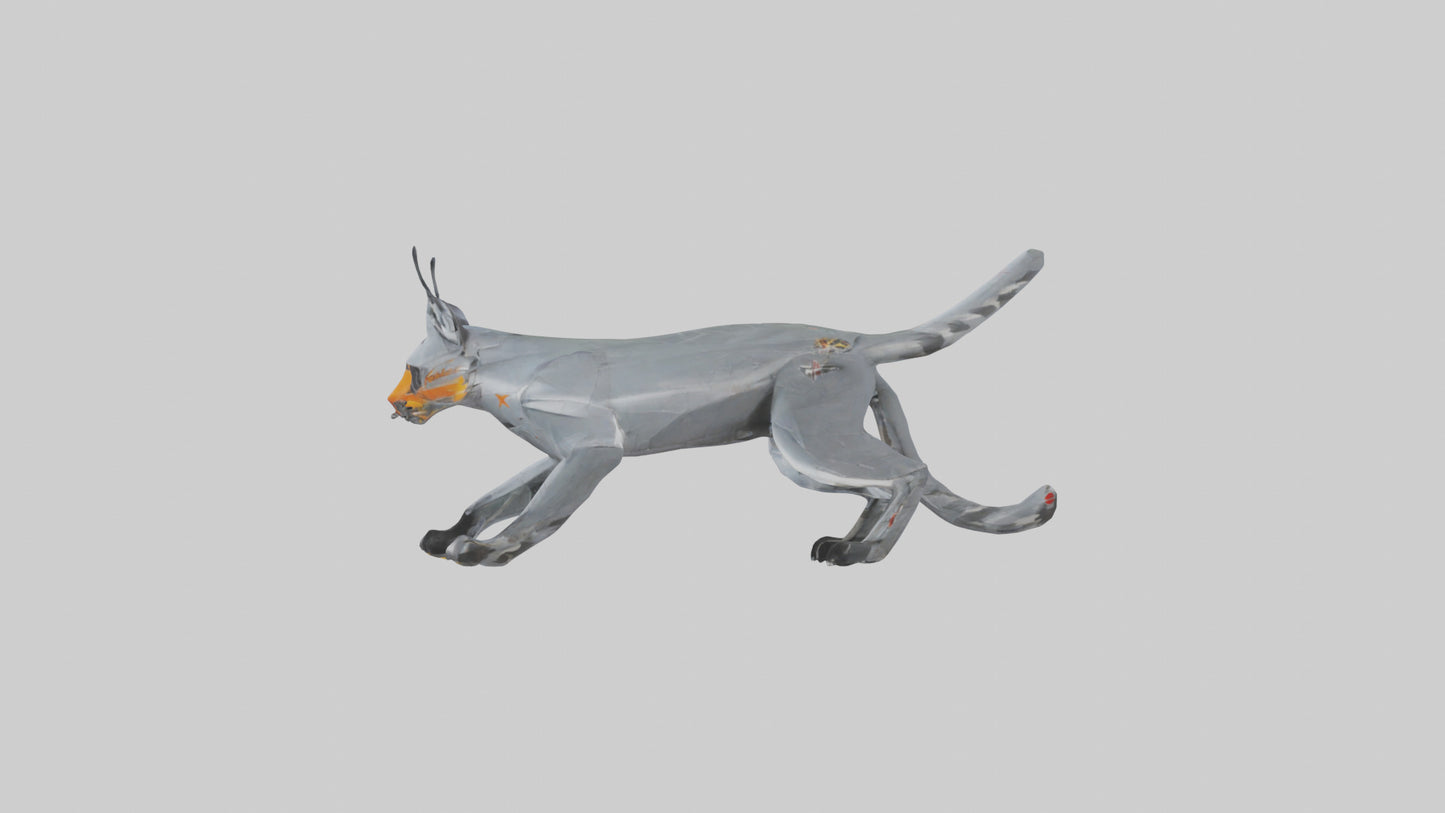 Kartikeya statue model VR / AR / low-poly