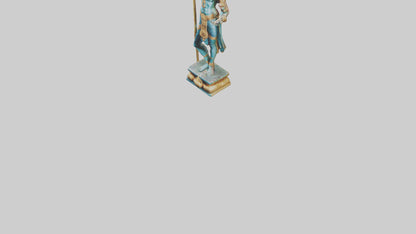 Kartikeya statue model VR / AR / low-poly