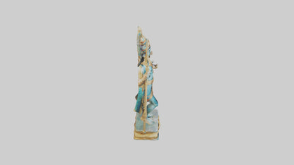 Kartikeya statue model VR / AR / low-poly