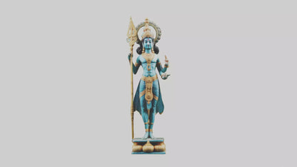 Kartikeya statue model VR / AR / low-poly