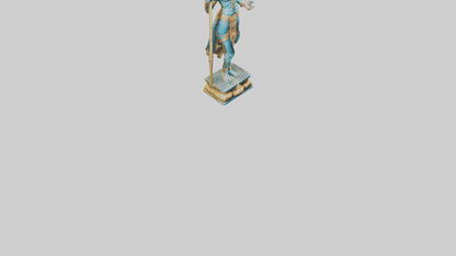 Kartikeya statue model VR / AR / low-poly