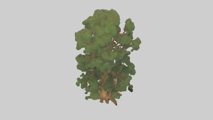 3D model Kauri tree model VR / AR / low-poly