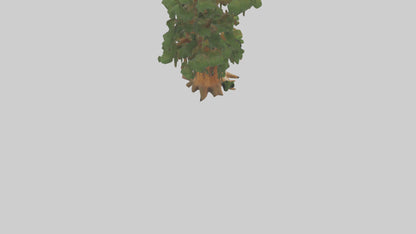 3D model Kauri tree model VR / AR / low-poly