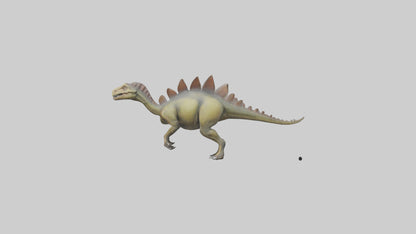 3D model Kentrosaurus model VR / AR / low-poly