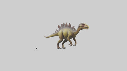 3D model Kentrosaurus model VR / AR / low-poly