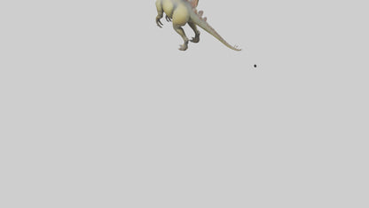 3D model Kentrosaurus model VR / AR / low-poly