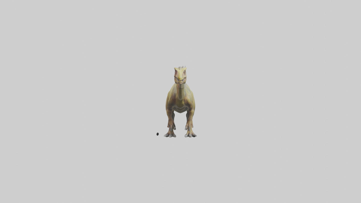 3D model Kentrosaurus model VR / AR / low-poly