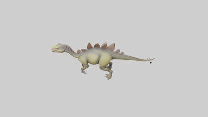 3D model Kentrosaurus model VR / AR / low-poly