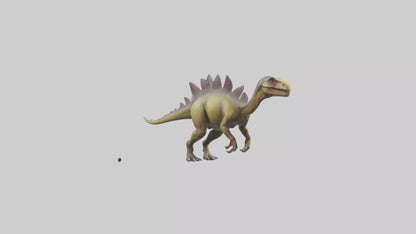 3D model Kentrosaurus model VR / AR / low-poly