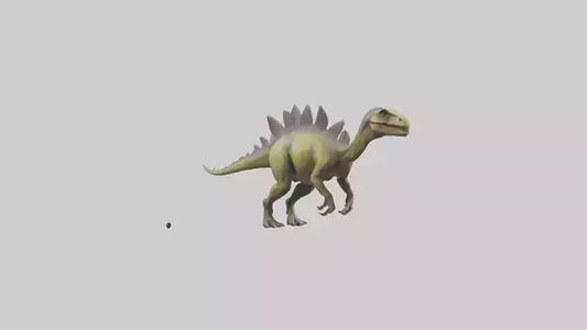 3D model Kentrosaurus model VR / AR / low-poly