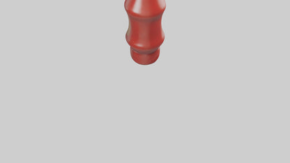 3D model Ketchup Bottle model VR / AR / low-poly