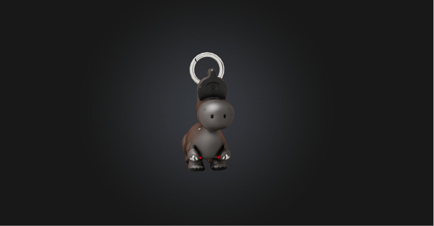 3D model Keychain VR / AR / low-poly
