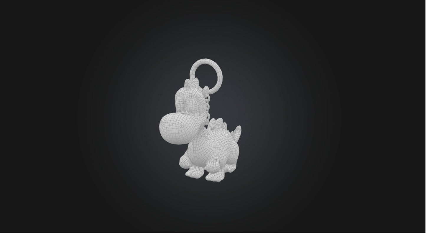 3D model Keychain VR / AR / low-poly