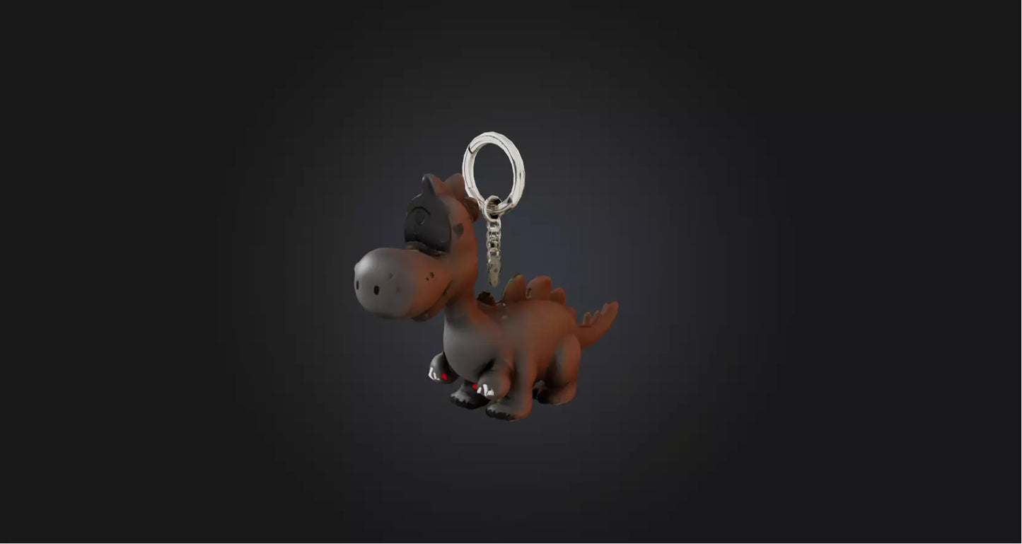 3D model Keychain VR / AR / low-poly