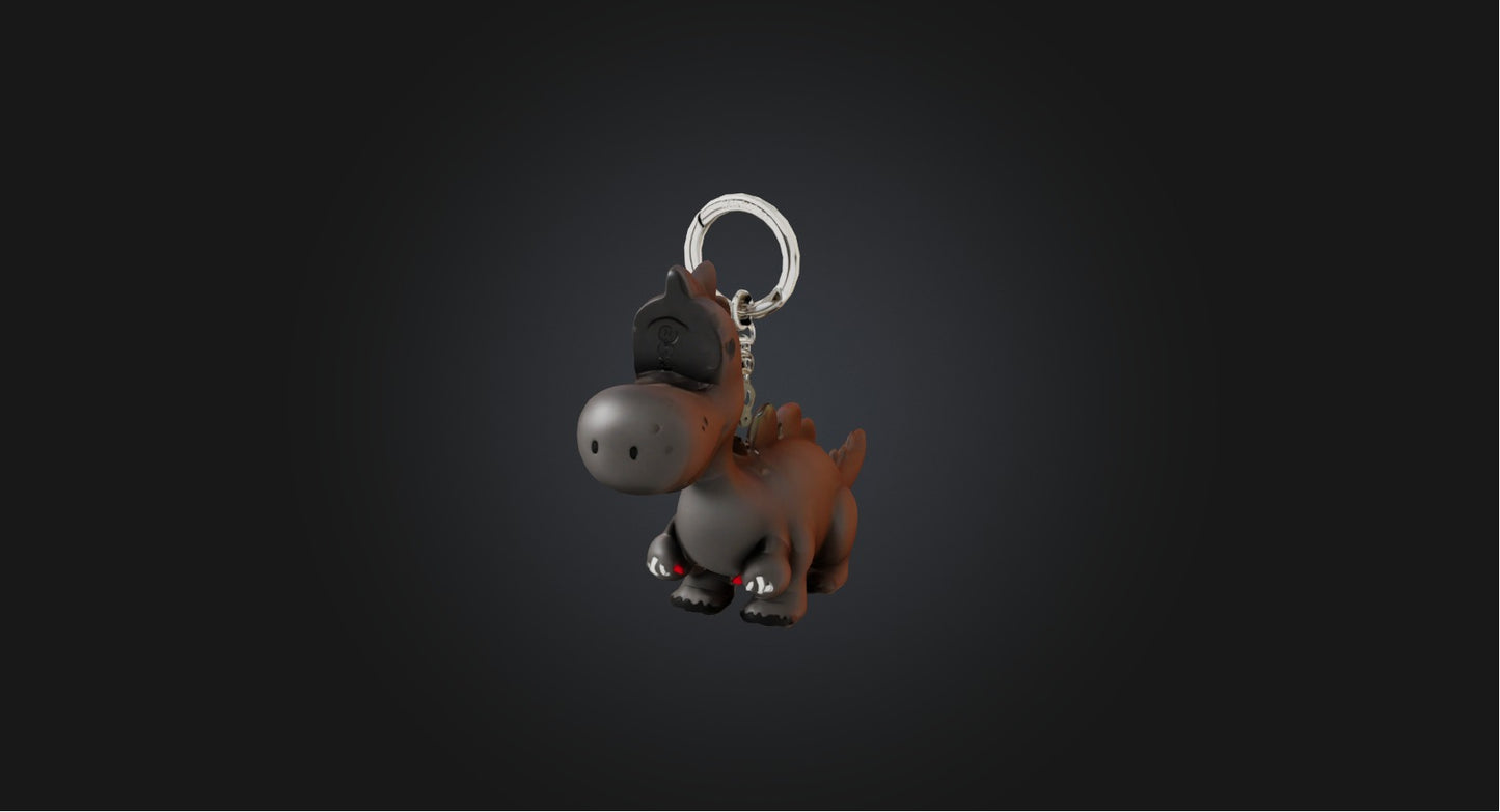 3D model Keychain VR / AR / low-poly