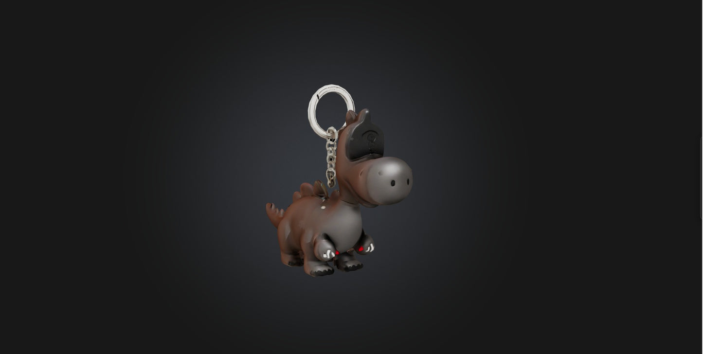 3D model Keychain VR / AR / low-poly