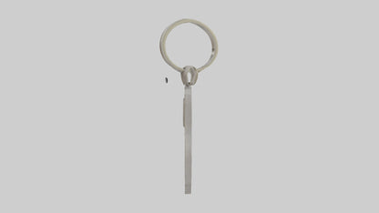 3D model Keyhole keychain model VR / AR / low-poly