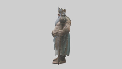 3D model King Giant model VR / AR / low-poly