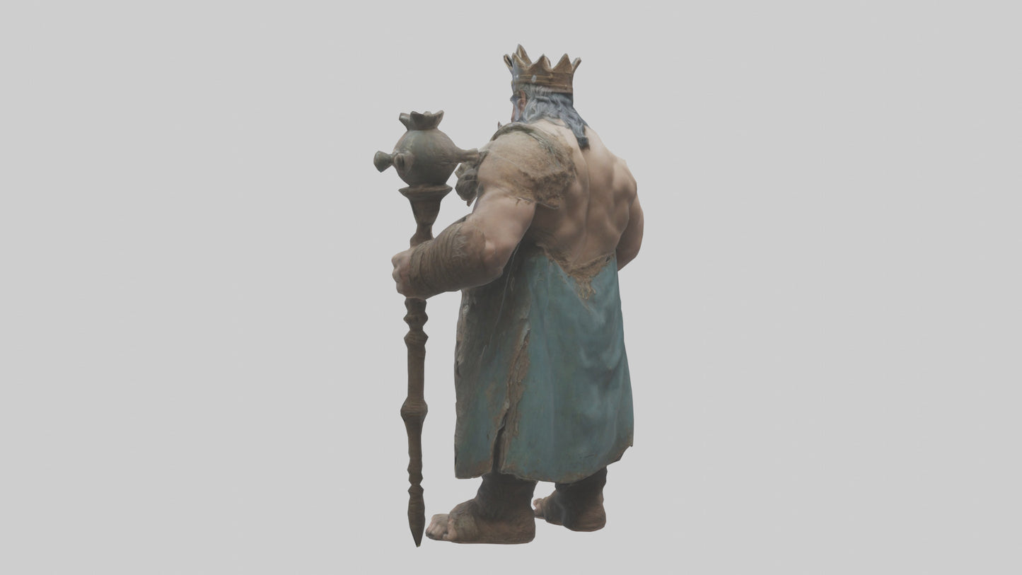 3D model King Giant model VR / AR / low-poly