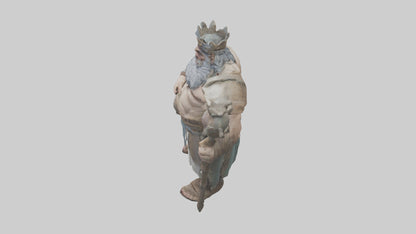 3D model King Giant model VR / AR / low-poly